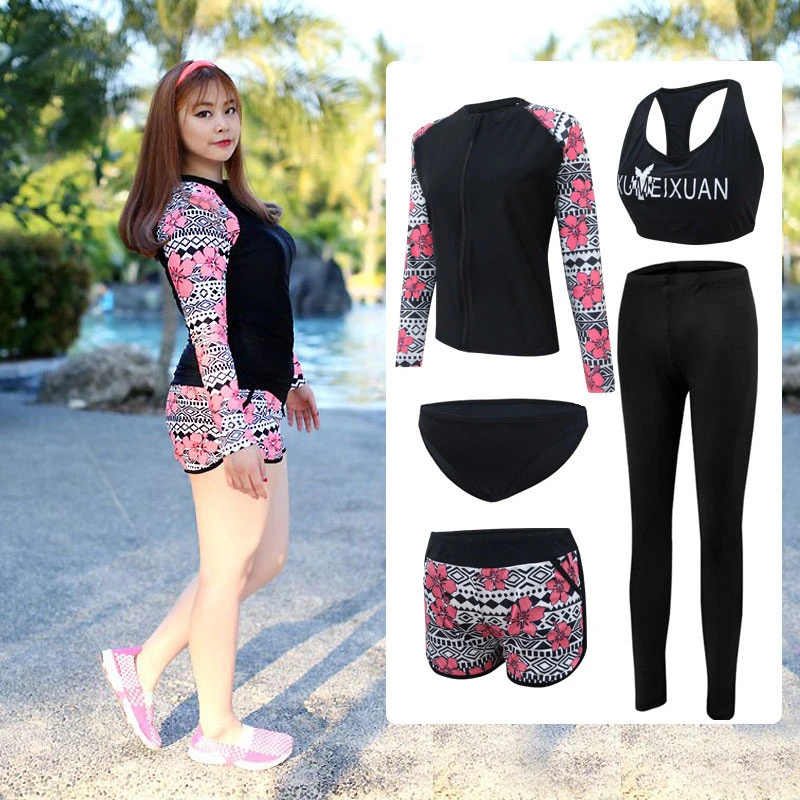 long sleeve rash guard womens plus size