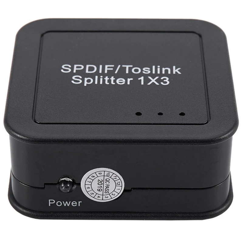 1x3 Цифровой оптический Spdif Toslink o Splitter Switcher с дистанционным управлением цифровой