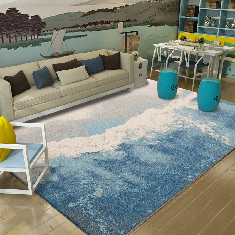 

Carpet Living Room Bedroom Modern Simple Household Sofa Tea Table Bedside Nordic Rectangular Ins European Style