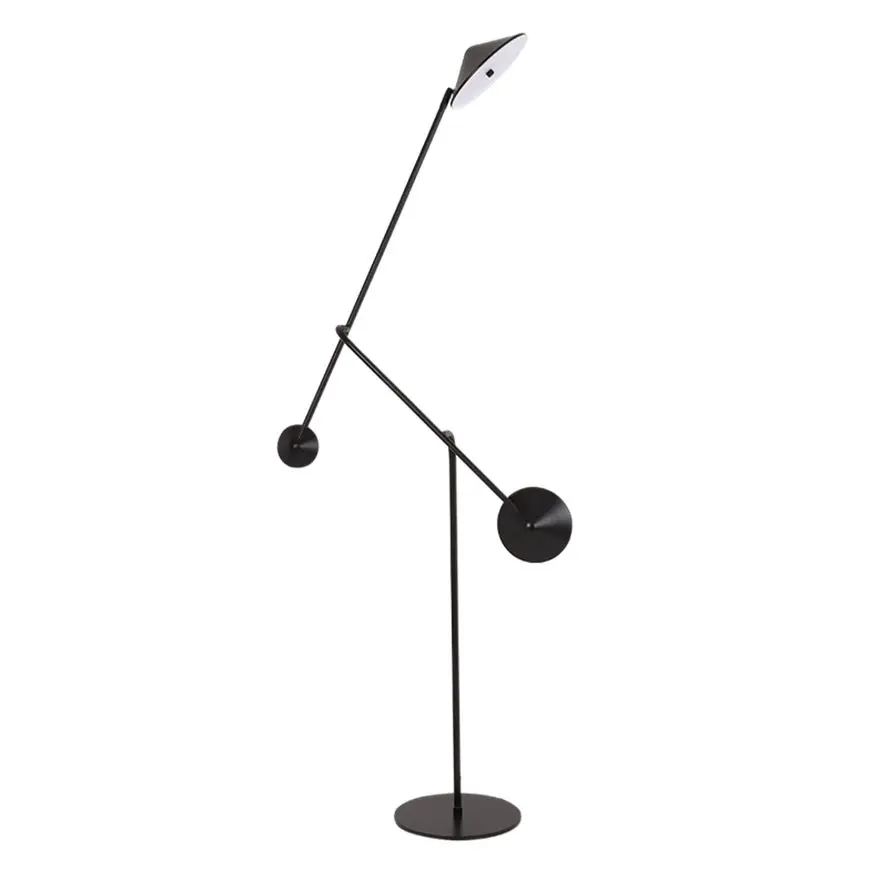 postmodern creative design floor lamp Adjustable light pole living room bedroom villa standing lamps indoor led lighting fixture