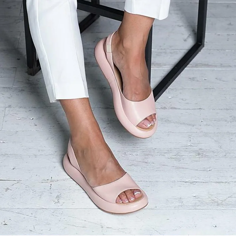

2020 Ladies Summer Tide Casual Comfortable Platform Shoes Fashion Sexy Open Toe Women Sandals