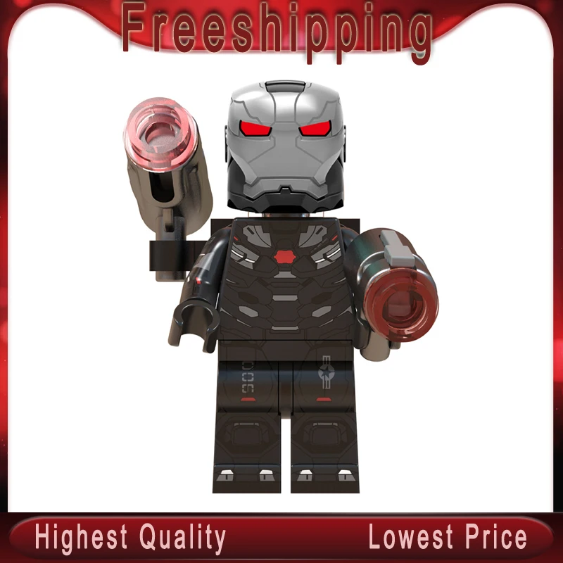 

War Machine Hawkeye Endgame Weapons Iron Man Nebula Captain Marvel Building Blocks Kit Toys for Children WM659