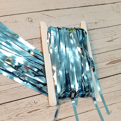 Sparkling Tinsel Foil Curtain - Party Backdrop & Wedding Decoration