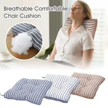 

Simple And Modern Cotton Striped Futon Mat Thickened Bay Window Mat Floor Mat Square Chair Mat