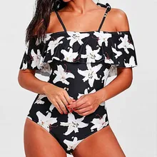 Женский комплект бикини купальник пуш-ап купальник женский Мягкий лифчик с принтом купальник пляжное бикини для женщин