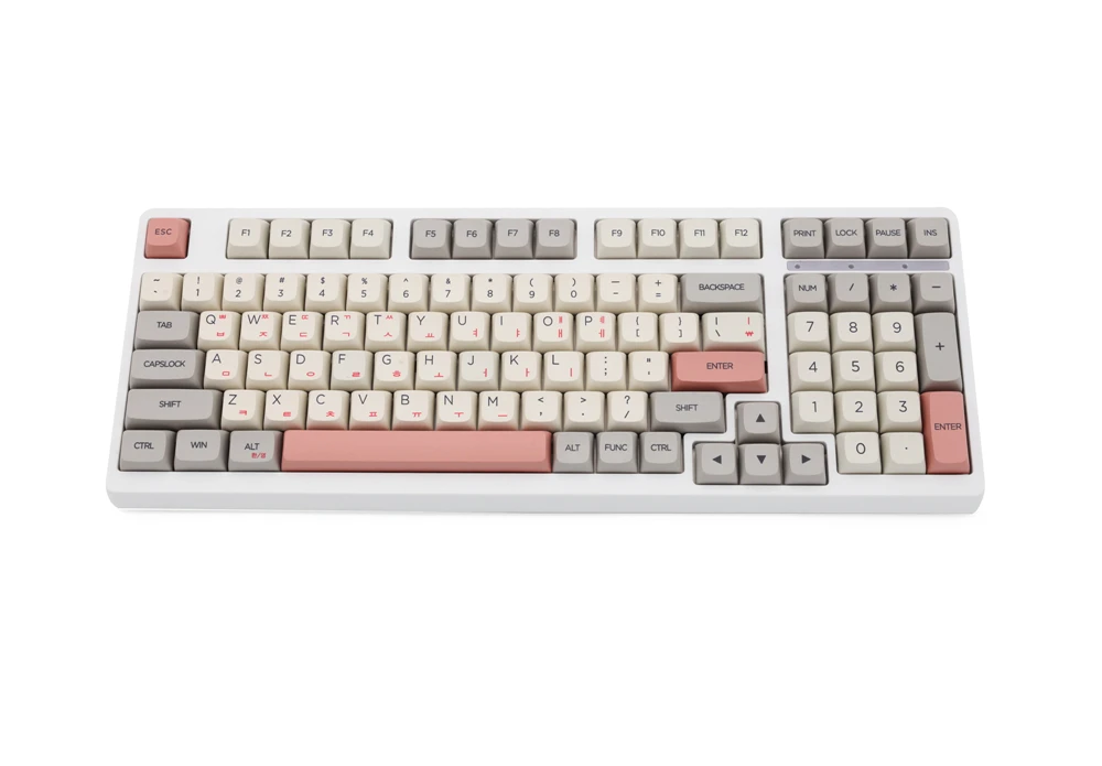 Xda-dye Sub Keycap Grupo Pbt Grosso para Teclado Gh60 Poker 87 Tkl 104 Ansi Xd64 Bm60 Xd68 Bm65 Bm68 ru Japonês v2 9009 - Imagem 4