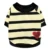 Pet Clothes Cat Sweater Dog Costume For Small Dogs Stripe Heart Clothing Pet Shirt for Chihuahua French Bulldog Coat Puppy Kitte