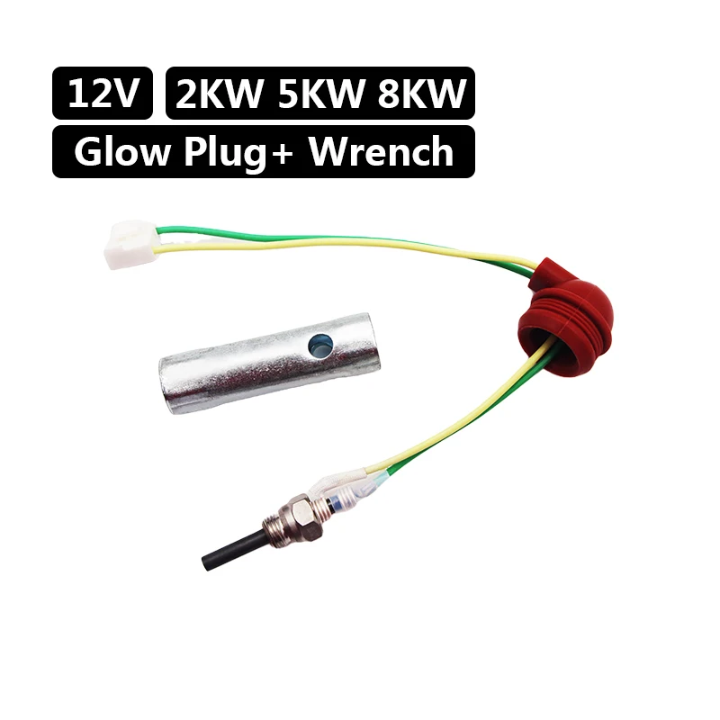 12V/24V 88W-98W 2KW 5KW 8KW Car Truck Boat Caravan Yacht Parking Heater Ceramic Glow Plug Wrench Similar Eberspacher D2 D4 4S diesel heater parts