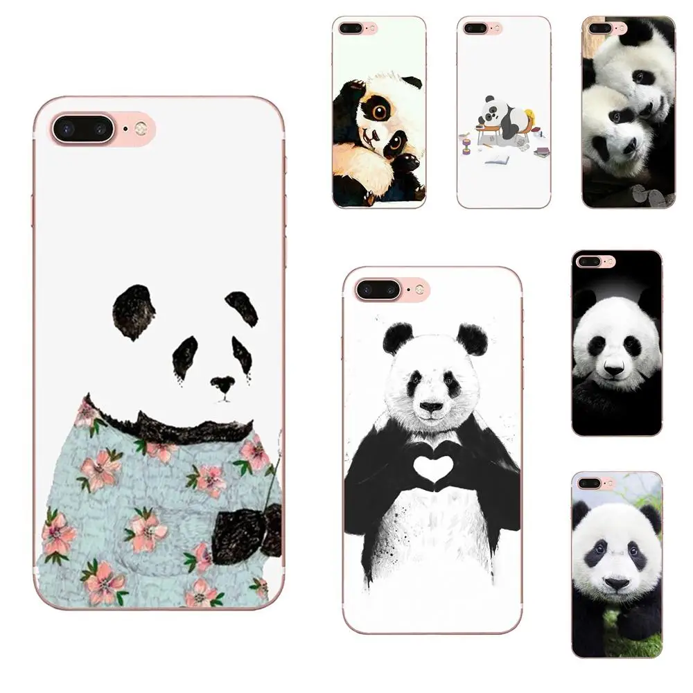

Soft Covers Case For Huawei Honor 4C 5A 5C 5X 6 6A 6X 7 7A 7C 7X 8 8C 8S 9 10 10i 20 20i Lite Pro Cute Panda Watercolor Pattern