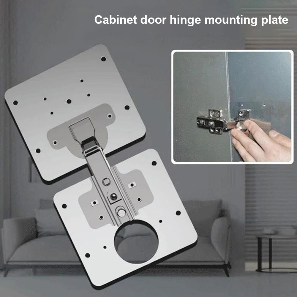 Шарнирная ремонтная пластина из нержавеющей стали для шкафов и мебели |