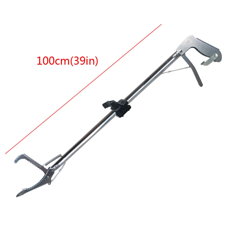 100cm(39inch) Профессиональные Плоскогубцы со змеиным зажимом, самоблокирующиеся инструменты для захвата змей угря - Цвет: 100cm(39inch)
