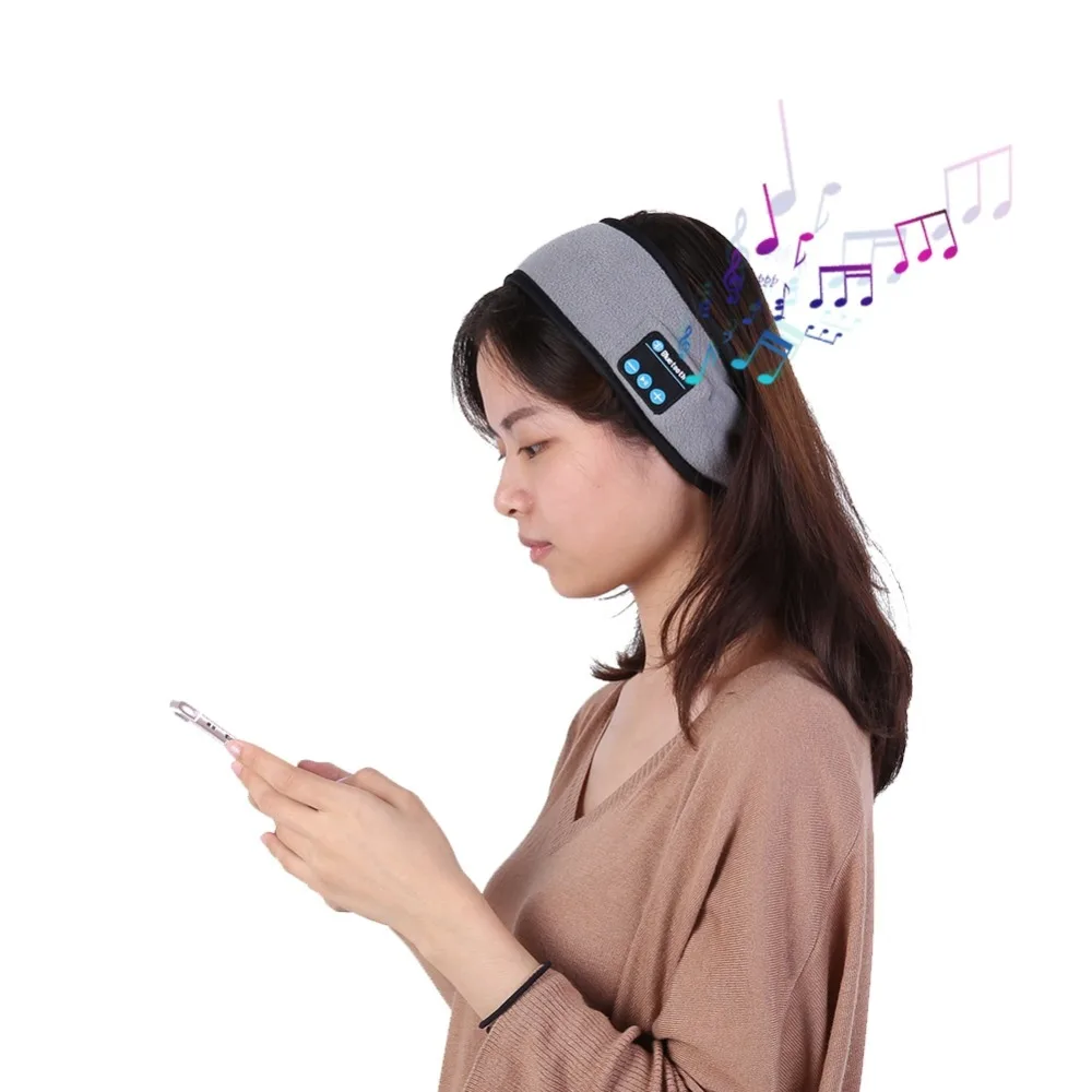 Беспроводные умные наушники Bluetooth зимняя шапка с наушниками Беспроводная теплая музыкальная Спортивная гарнитура