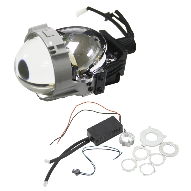  SHUOKE 2.5 Inch RHD LHD Lens Biled Bi-LED Bi LED Projector Lens Car Projector motorcycle Headlight  - 4000218811190