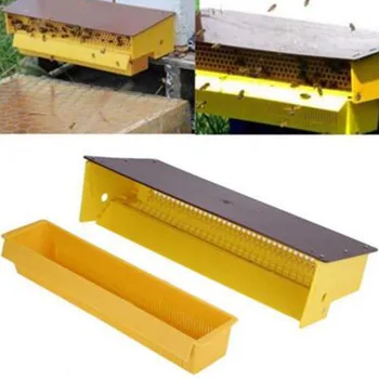 

2020 High Quality Yellow Bee Pollen Traps Collector For Apiculture Beekeeping Tools Beehive Supply