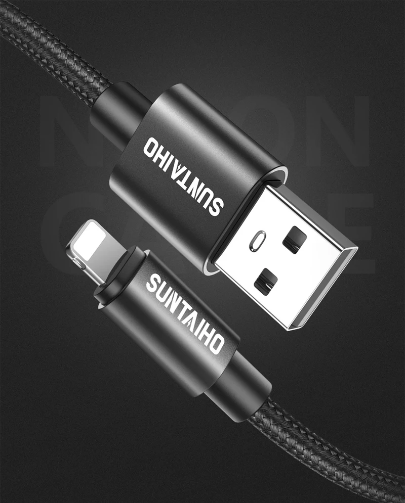 Suntaiho 3 м USB Быстрый зарядный кабель для iPhone 11 Pro max Xs Xr X 8 7 6 Plus 6s 5S Plus usb зарядный кабель для iPhone зарядное устройство