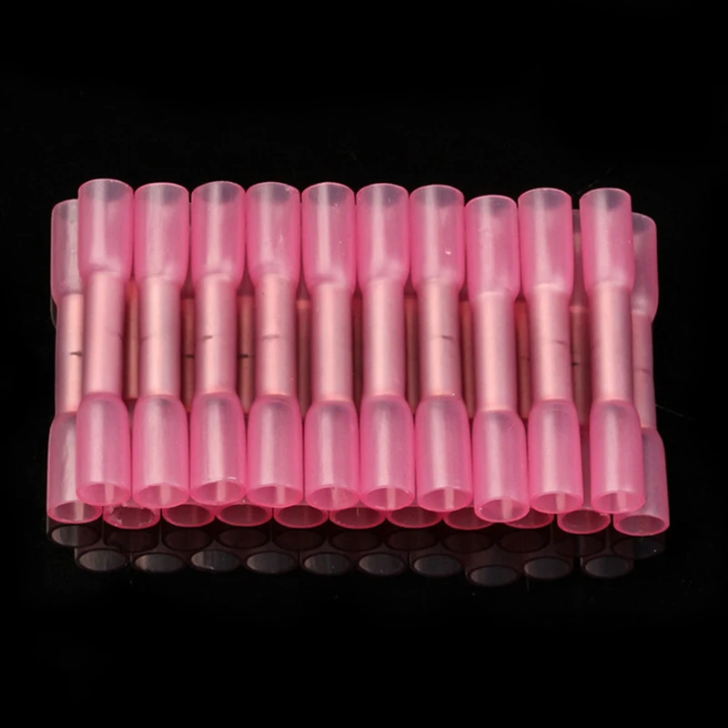 Изолированные соединители для проводов набор пайки и сварки красное