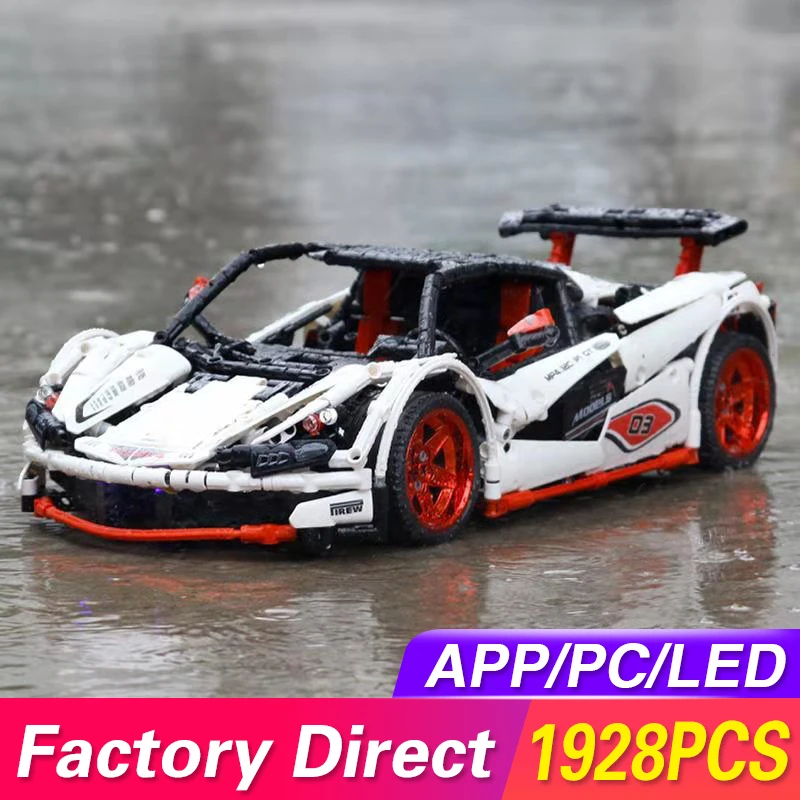 Описание MOC 3918 Икар Mini Roadster Супер спортивный автомобиль с дистанционным