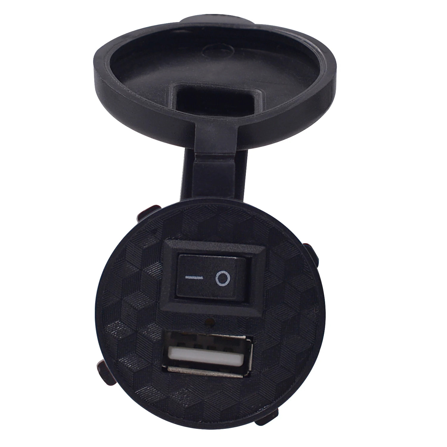 12V USB мотоцикл Зарядное устройство Мощность розетка адаптер Водонепроницаемый с вкл/выкл переключатель мотоцикла установка Запчасти