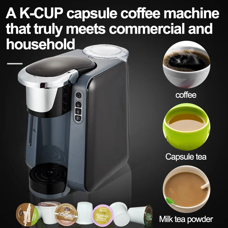 HiBREW K-Cup brewer; Кофеварка-машина, Кофеварка Kcup с одной чашкой, Капсульная кофемашина, автоматическая кофеварка