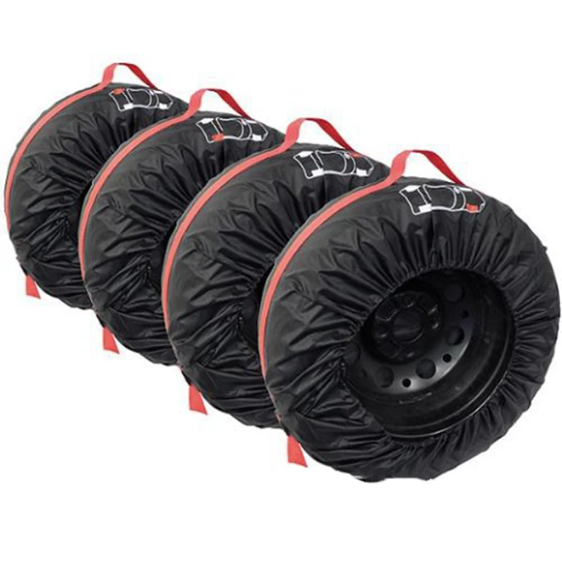 Spare Tire Cover Case Polyester Winter and Summer Car Tires Storage Bag Automobile Accessories Vehicle Wheel Protector | Автомобили и