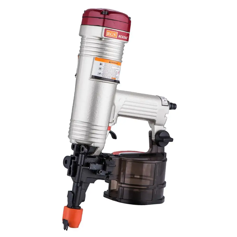 Nc65ac Air Concrete Coil Nailer Gun 