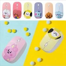 

Cute Cartoon Silent wireless Mouse Usb Optical Computer Mouse Portable Mini Laptop Pink Rabbit Design Mice For Kids