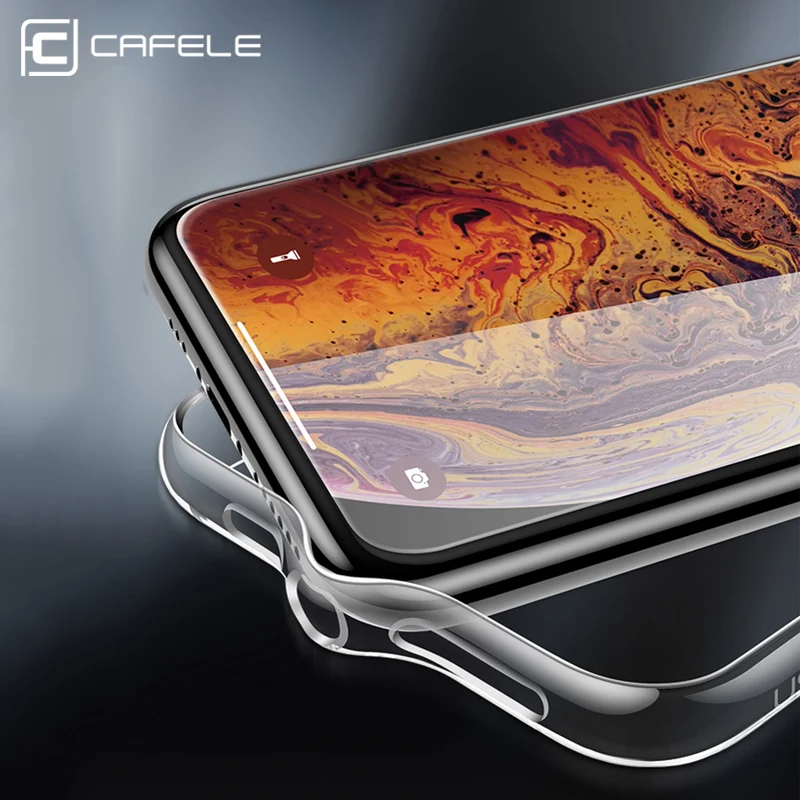CAFELE Soft TPU Case for iPhone 11 Pro MAX Mobile Phone Silicone Case Ultra Thin Transparent Back Cover for iPhone 11 pro
