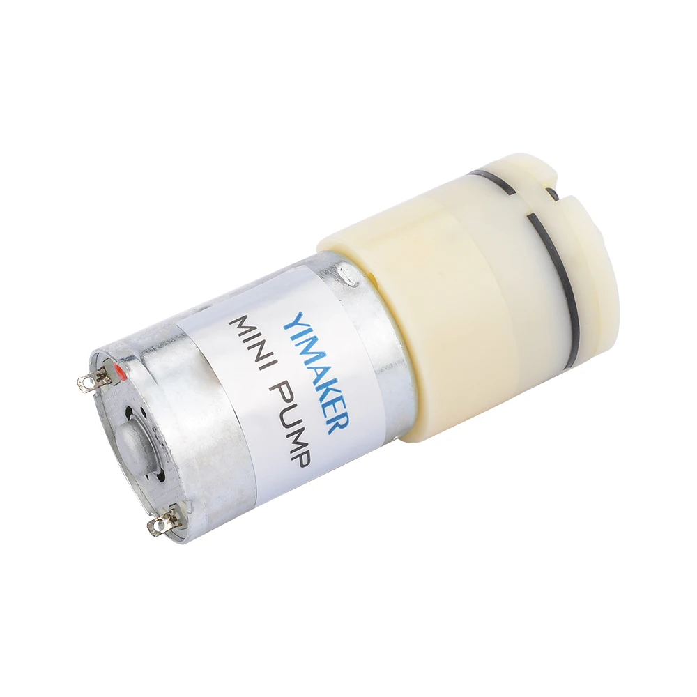 YIMAKER 370 마이크로 공기 펌프, DC 3V 0.45A 수족관 펌프, 진공 펌프, 전기 펌프, DIY 하우스 랜드 펌핑용 미니 펌프