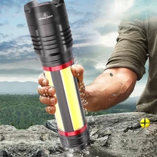 300000 LM XHP90 plus puissant lampe de poche LED construit en 26650 batterie Zoomable USB Rechargeable affichage de puissance puissant torche lumière