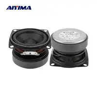 AIYIMA 2 Inch 2PCS 53mm Mini Portable Audio Speaker 4 Ohm 15W Full Range Music Stereo Loudspeaker for Home Theater Amplifier DIY 1