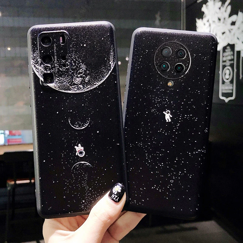 Чехол для Xiomi Xiaomi Poco F2 Pro X3 NFC чехол Pocophone Redmi K30 с астронавтом на земле и звездой |