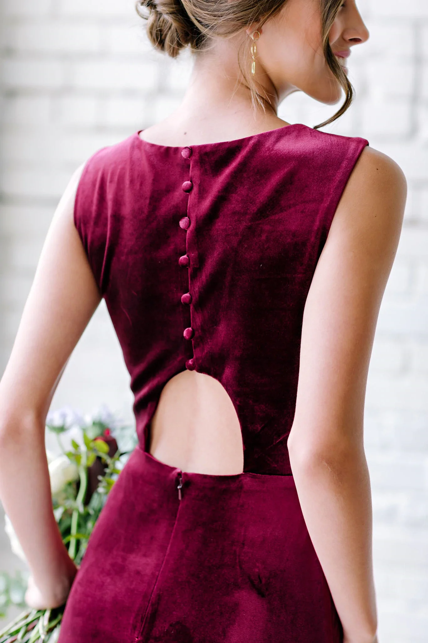 Бордовые Платья для подружки невесты длинные велюр платье-Русалка Vestido Madrinha свадебное платье для гостей vestido de festa