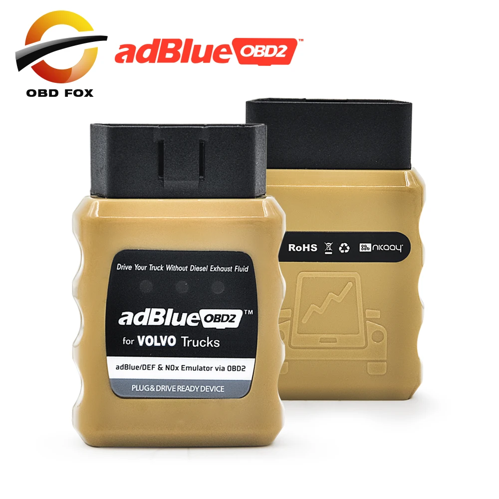 AdblueOBD2 для VOLVO Trucks эмулятор Adblue для VOLVO Adblue/DEF Nox эмулятор через OBD2 Adblue OBD2 для VOLVO