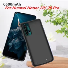 6500 мАч Внешний аккумулятор для телефона, чехол для Honor 20, портативный внешний аккумулятор, запасное зарядное устройство, чехол для huawei Honor 20 Pro