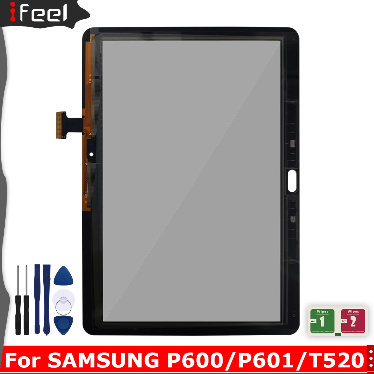 Сенсорный экран для Samsung Galaxy Pro T520 SM-T520 P600 P601 сенсорный дигитайзер сенсорная