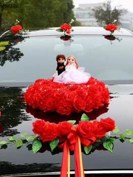 

Main wedding car decoration front flower wedding car team Sen series float car car set wedding arrangement CD50 Q03