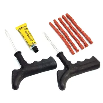 

Auto Car Tire Repair Kit Car Bike Auto Tubeless Tire Tyre Puncture Plug Repair Tool Kit Tool Car Accessories