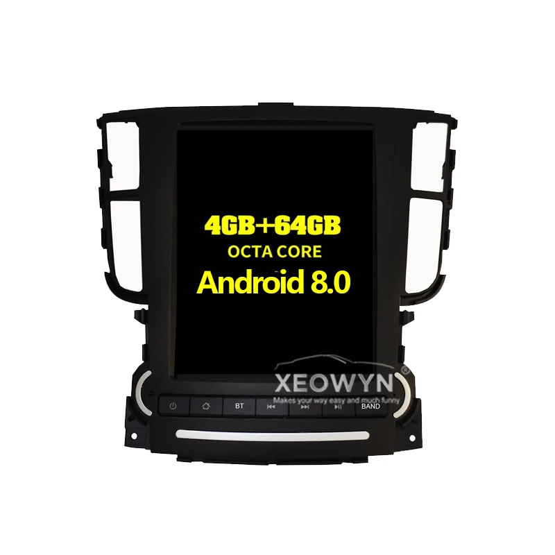 10,1 дюймов Android 8,0 Автомагнитола стерео для Acura TL 2004-2008 gps навигация Поддержка рулевого колеса управления полный сенсорный 1024*600 - Цвет: 8core RAM4GBROM64GB