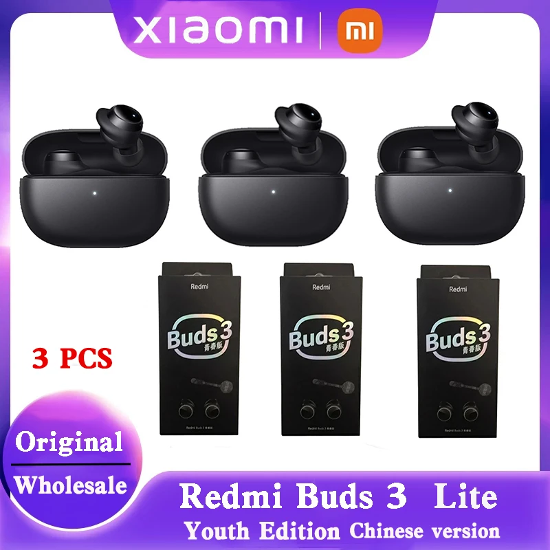 Беспроводные наушники Redmi Buds 3 Lite Xiaomi Youth Edition Tws Bluetooth игровая гарнитура с
