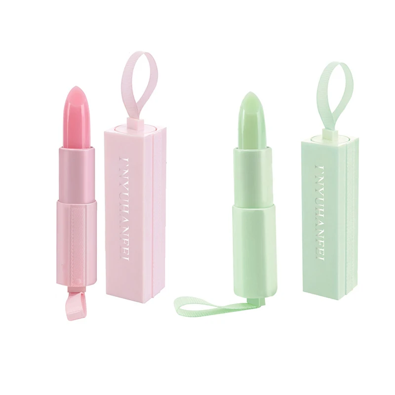 

New Arrival Anti-Cracking Lip gloss Moisturizing Hygienic Lipstick Cute Natural Fruit Essence Lip Balm