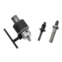 Сверлильный патрон Набор 5 шт. Ударная дрель Электрический ключ конверсия ручная дрель квадратный хвостовик Круглый хвостовик адаптеры электрические детали молота