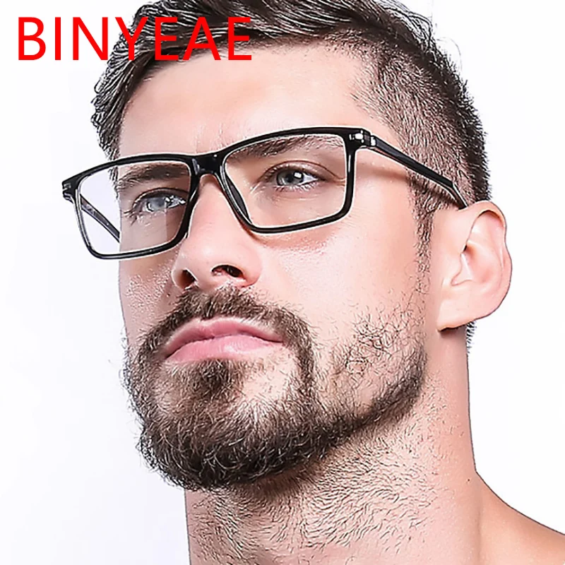 

TR90 Vintage Retro Prescription Glasses Frame Men Matte Black Spectacle Frames Optical Glasses Myopia Nerd Eyeglasses Clear Lens