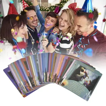 

44PCS Tarot Table Game Card For Family Gathering Party