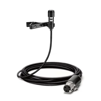 

Bolymic Lavalier Microphone for AKG C4117 Lapel Microphone 3 Pins xlr Connector Omnidirectional