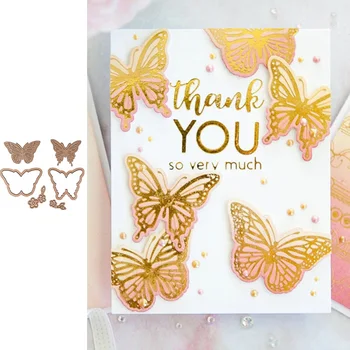 

Butterfly Metal Hot Foil Plate for Scrapbooking and Card Making New 2019 Dies