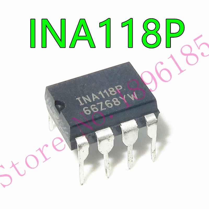 1 шт./лот INA118P INA118 DIP-8 прецизионный маломощный контрольно-измерительный усилитель