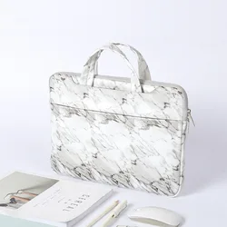 À prova dwaterproof água saco do computador de couro do plutônio 11 12 13 14 15 15.6 polegada notebook portátil bolsa para macbook ar pro caso das mulheres dos homens