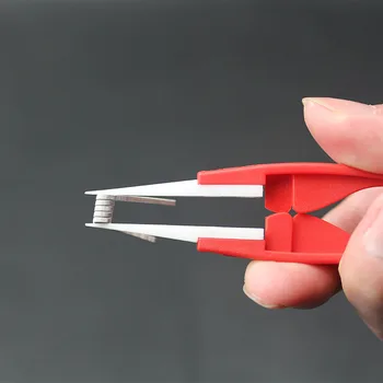 

1 / 2PCS Super Elastic Multi Function Ceramic Tweezer DIY Vape Tool