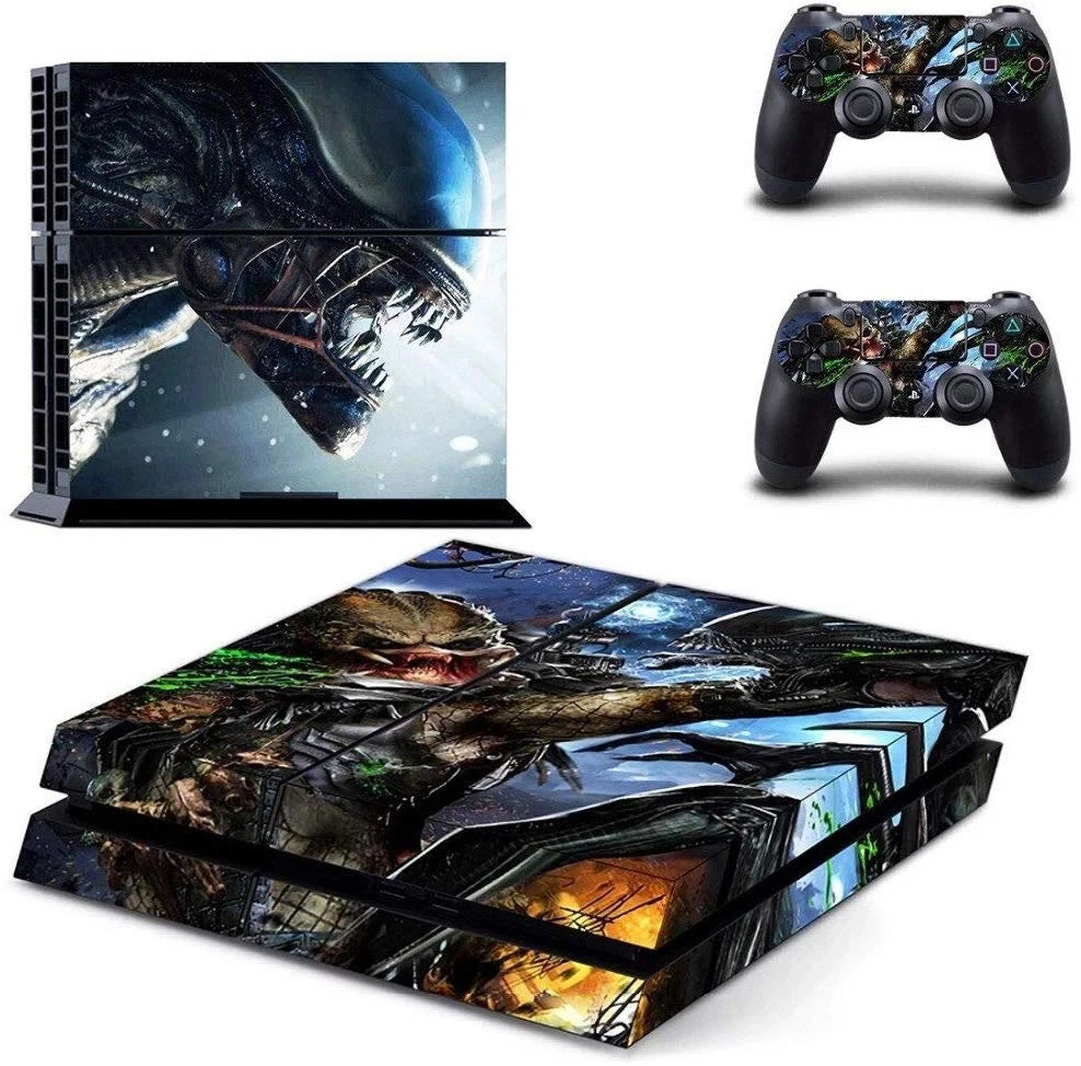 Виниловая наклейка для PS4 Alien vs. Predator PS 4 Play station 4 sticker s Pegatina для sony playstation 4 консоли и контроллера