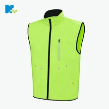 Светодиодный светоотражающий жилет для занятий спортом на открытом воздухе домашняя работа из лайкры жилет для бега Безопасный Жилет для верховой езды